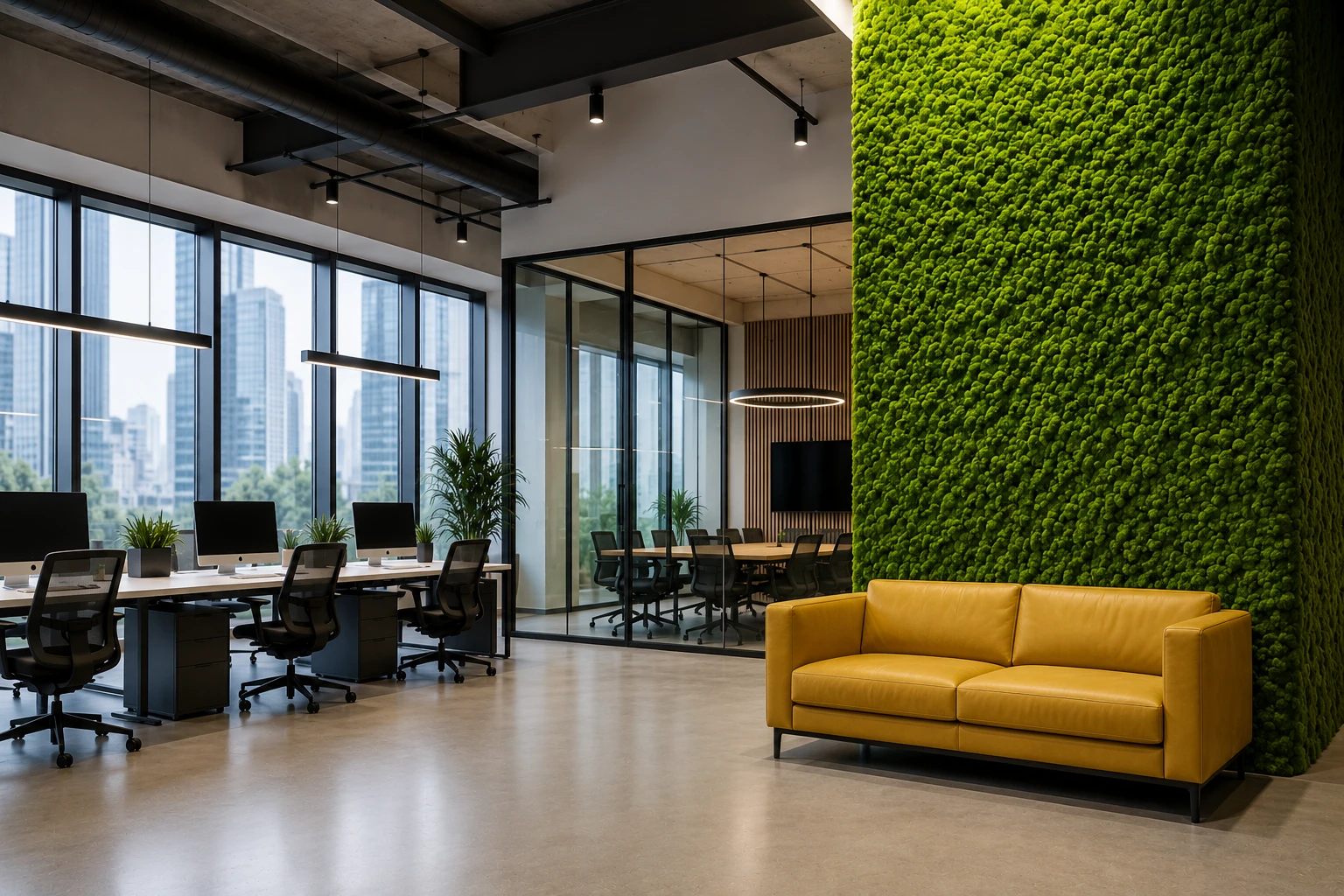 Green Walls & Moss Installations